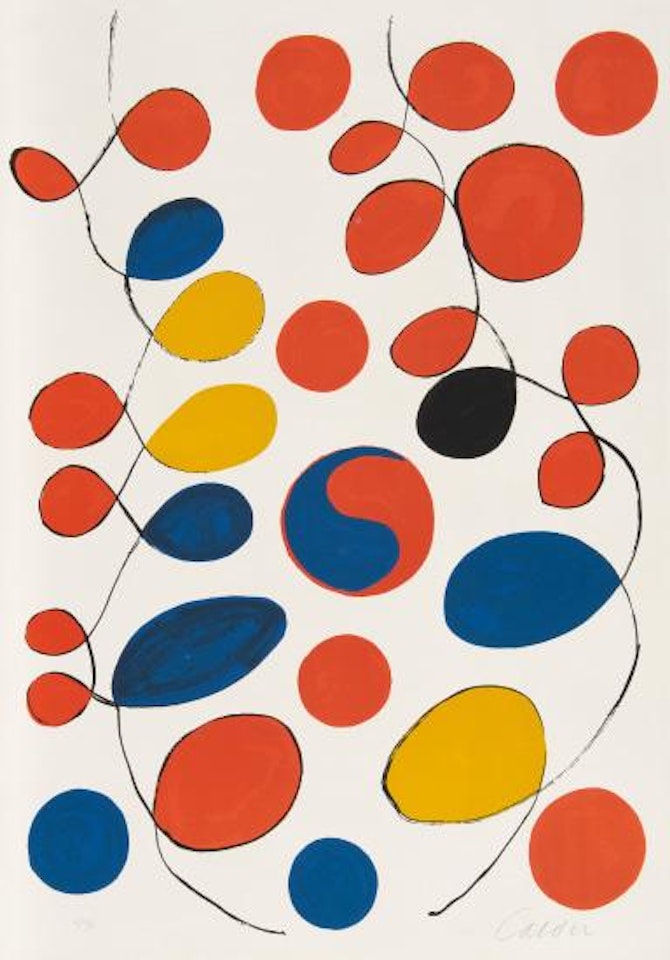 Loops and Yin Yang by Alexander Calder