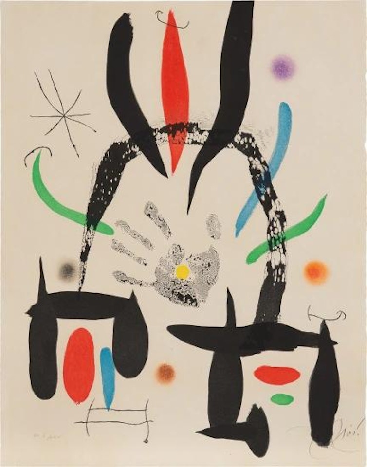 L'Eloge de la main (The Praise of the Hand) by Joan Miró