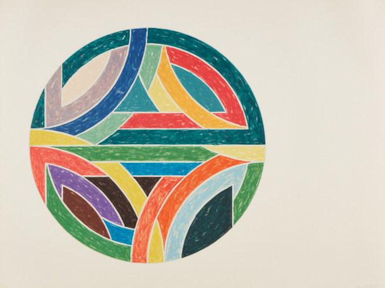 Sinjerli Variation IV, from Sinjerli Variations by Frank Stella