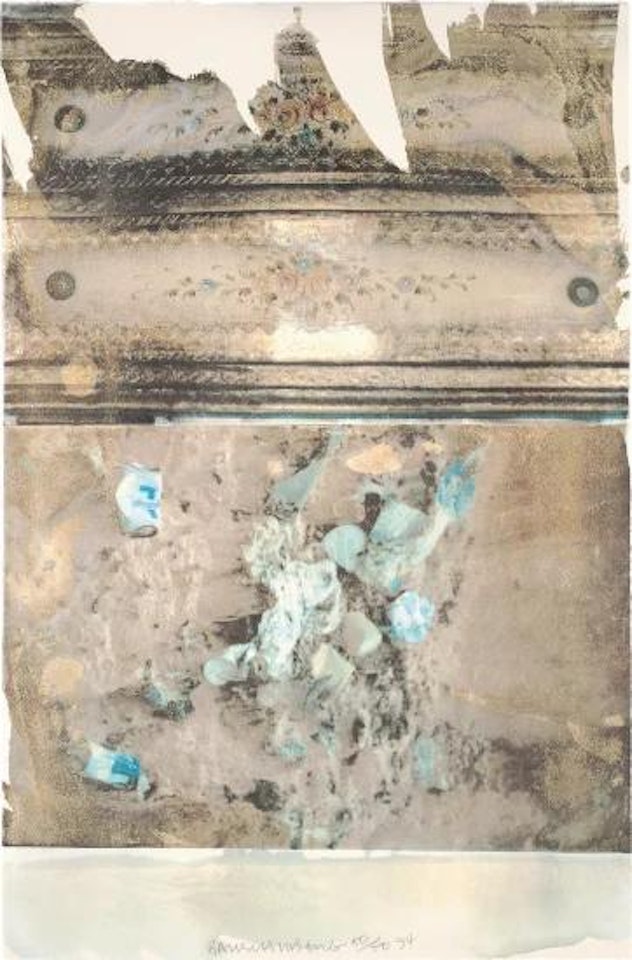 Cinema (Tribute 21) by Robert Rauschenberg