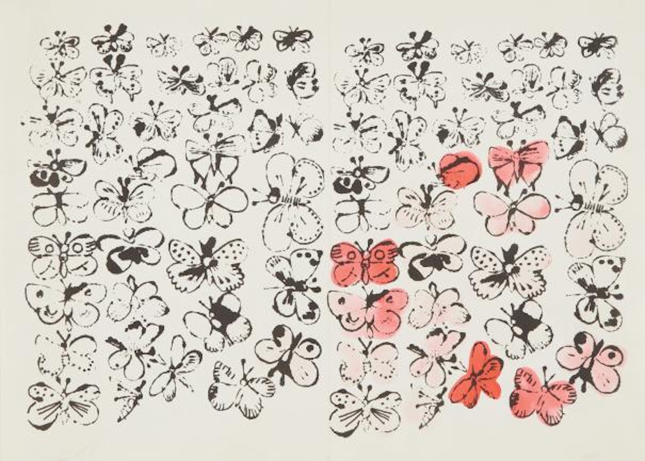 Happy Butterfly Day by Andy Warhol