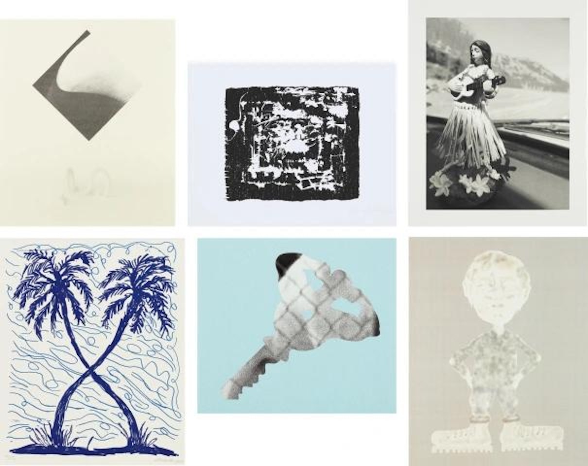 White Columns Print Portfolio by Various Artists