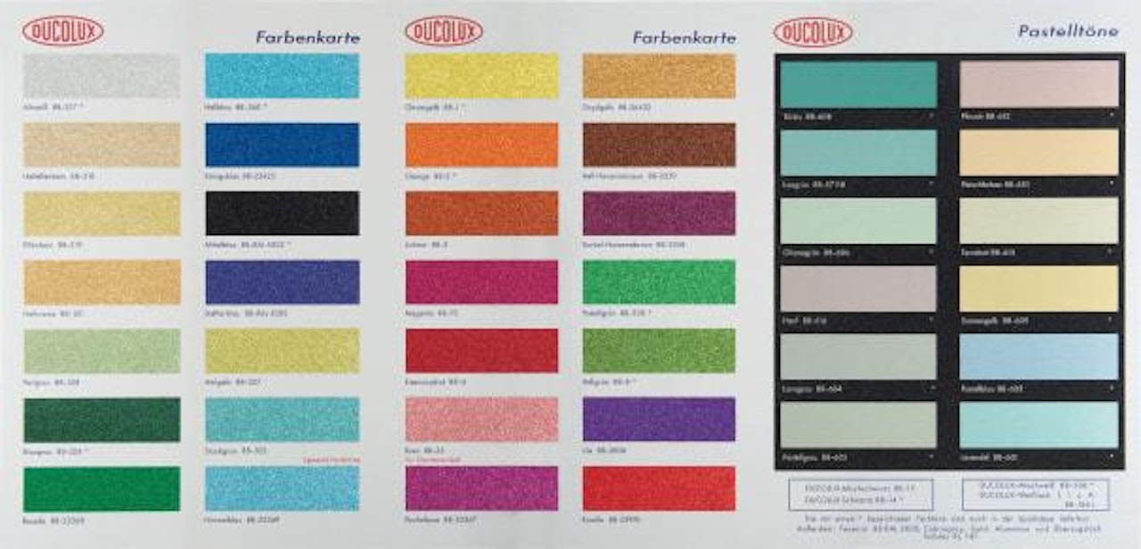 Colour Chart (Glitter)- H3 by Damien Hirst