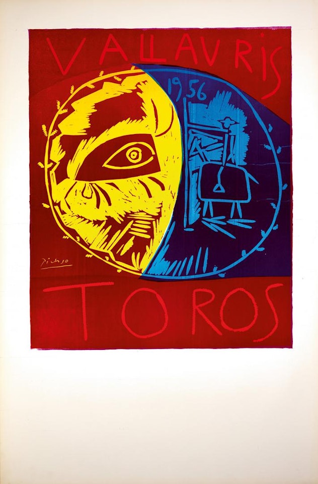 VALLAURIS 1956 TOROS (B. 1270; BA. 1043; CZW. 18) by Pablo Picasso