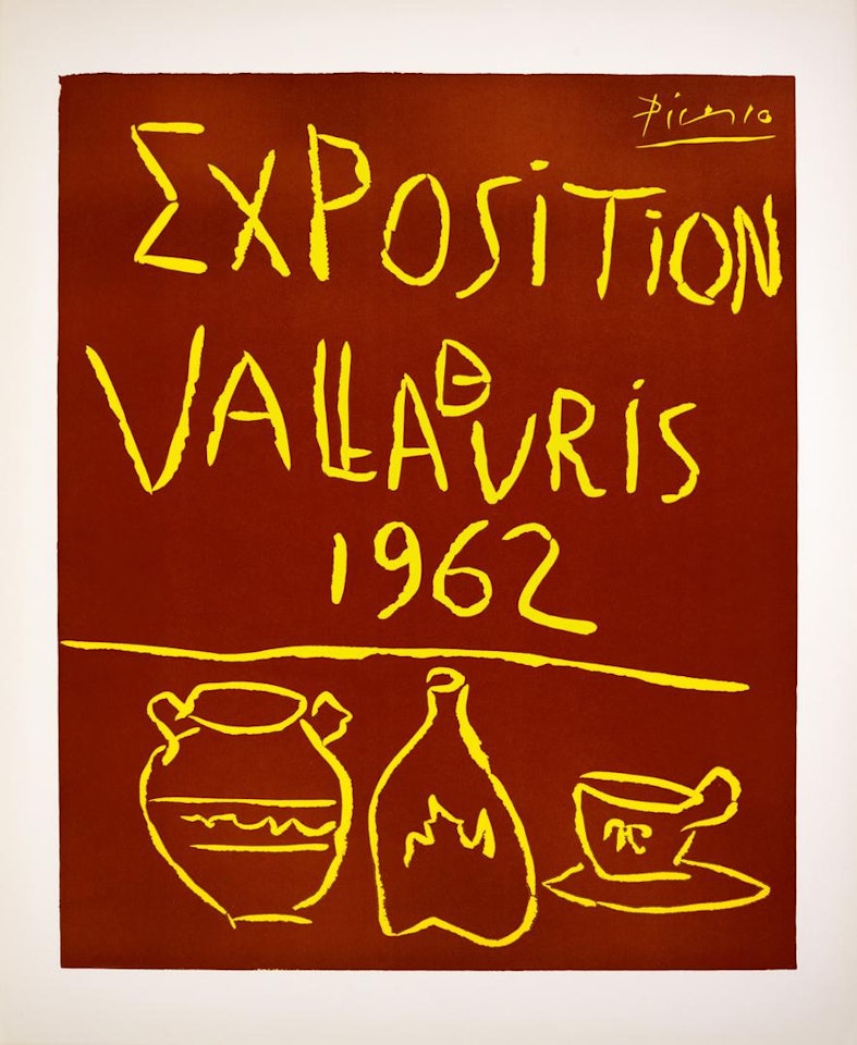 EXPOSITION VALLAURIS 1962 (B. 1299; BA. 1335; CZW. 49) by Pablo Picasso