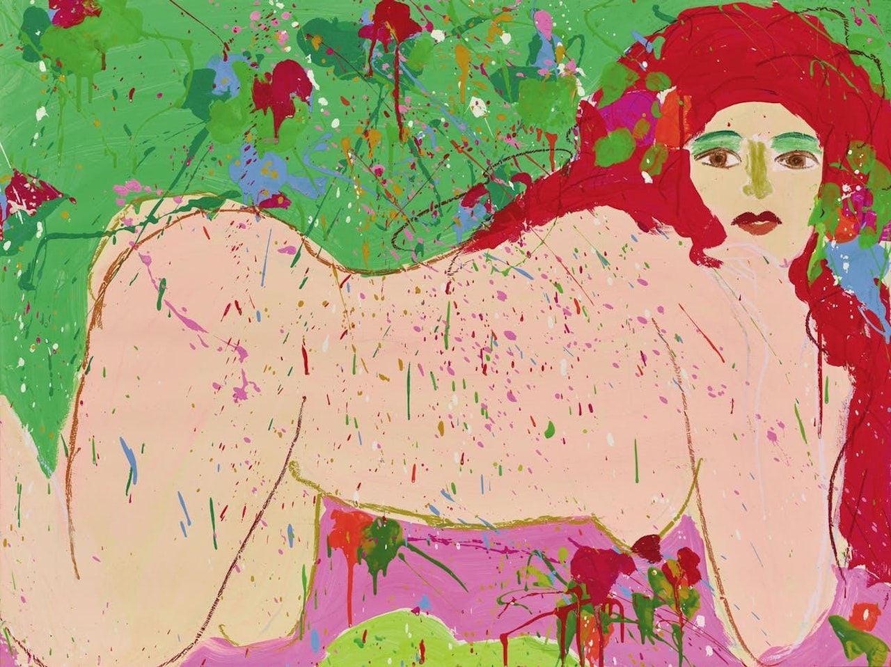 Kiss me, Kiss me by Walasse Ting