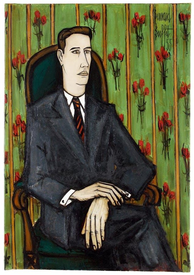 Portrait de Monsieur Hervé Segard by Bernard Buffet