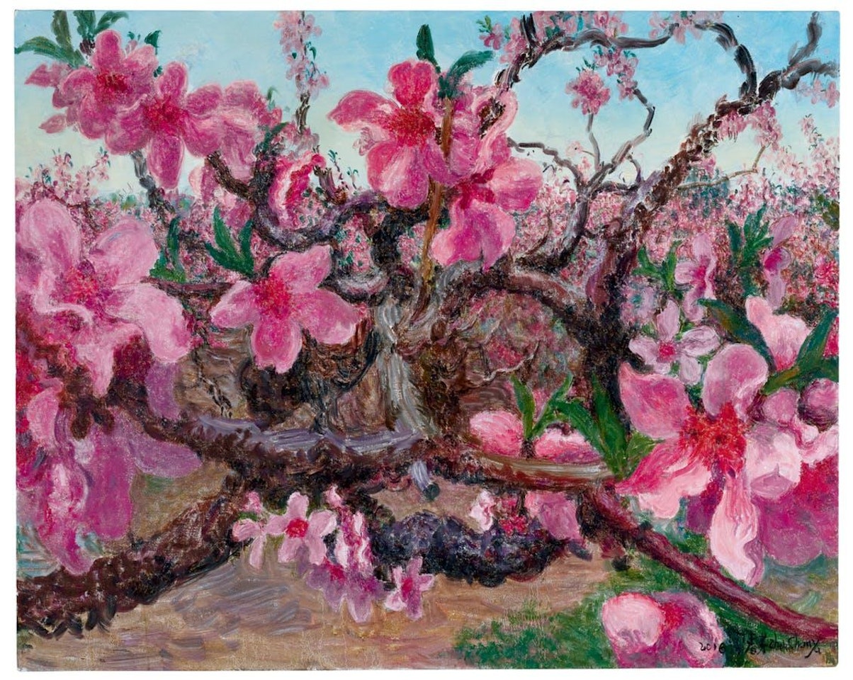 Peach Blossom Series by Zhou Chunya