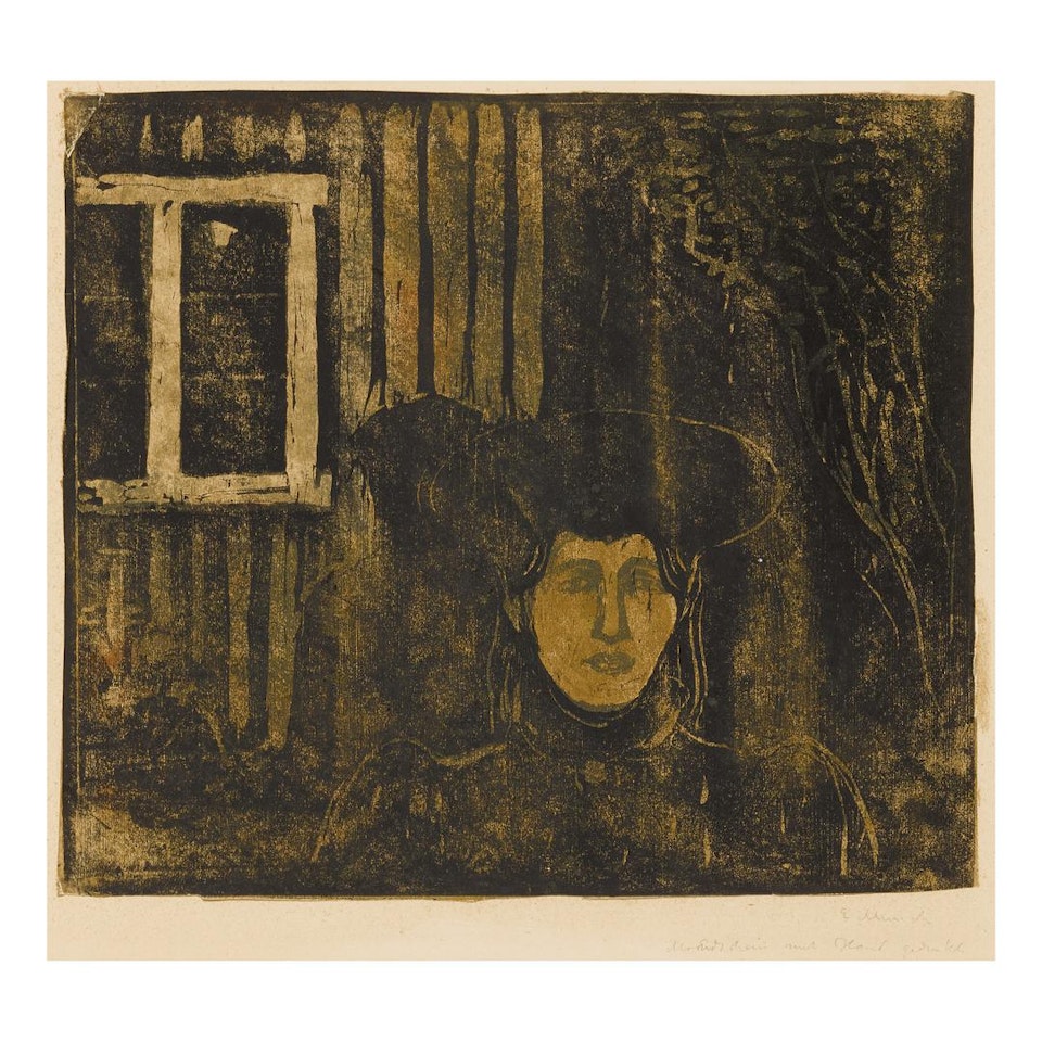 MOONLIGHT I (SCH. 81A; W. 90) by Edvard Munch