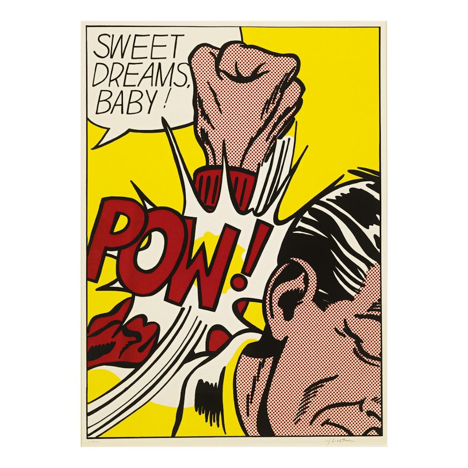 SWEET DREAMS, BABY! (C. 39) by Roy Lichtenstein