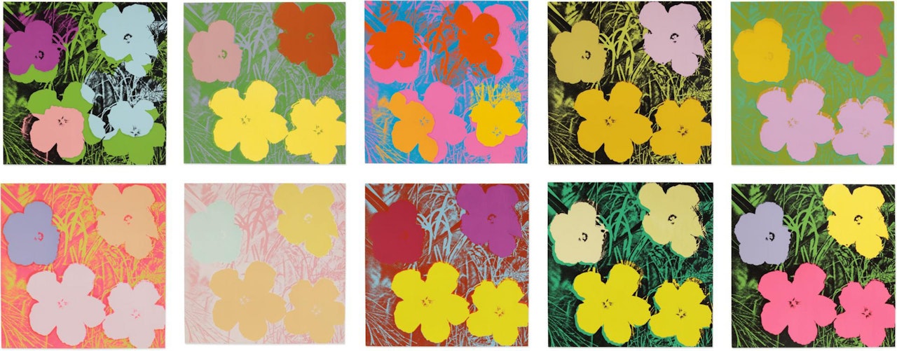 FLOWERS (F. & S. II.64-73) by Andy Warhol