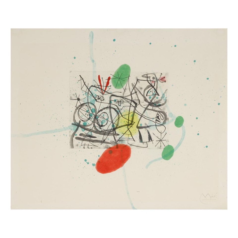 PRÉPARATIFS D’OISEAU III (D. 367) by Joan Miró