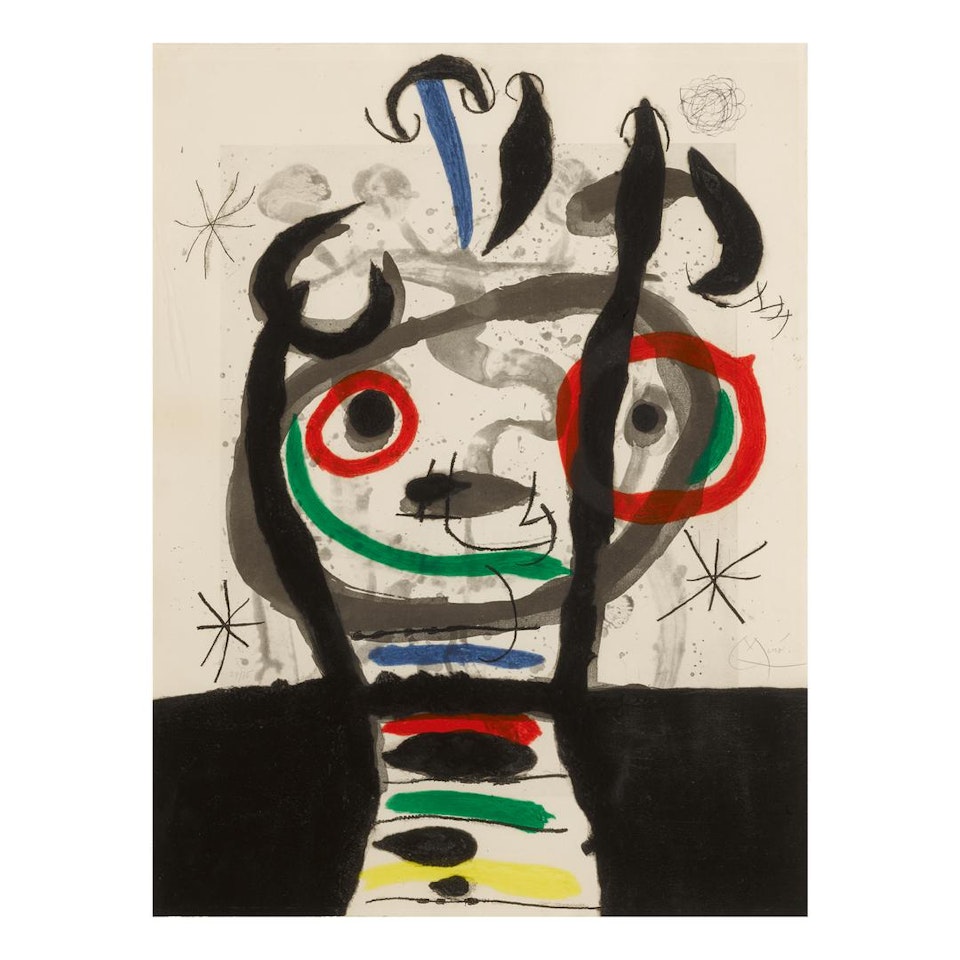 LE GRAND SORCIER (D. 453) by Joan Miró