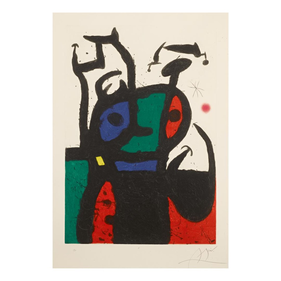LE MATADOR (D. 510) by Joan Miró