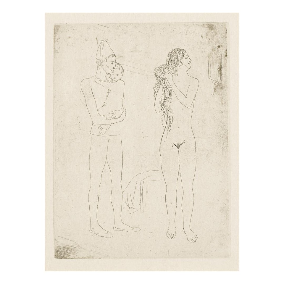 LA TOILETTE DE LA MÉRE (B. 13; BA. 15) by Pablo Picasso