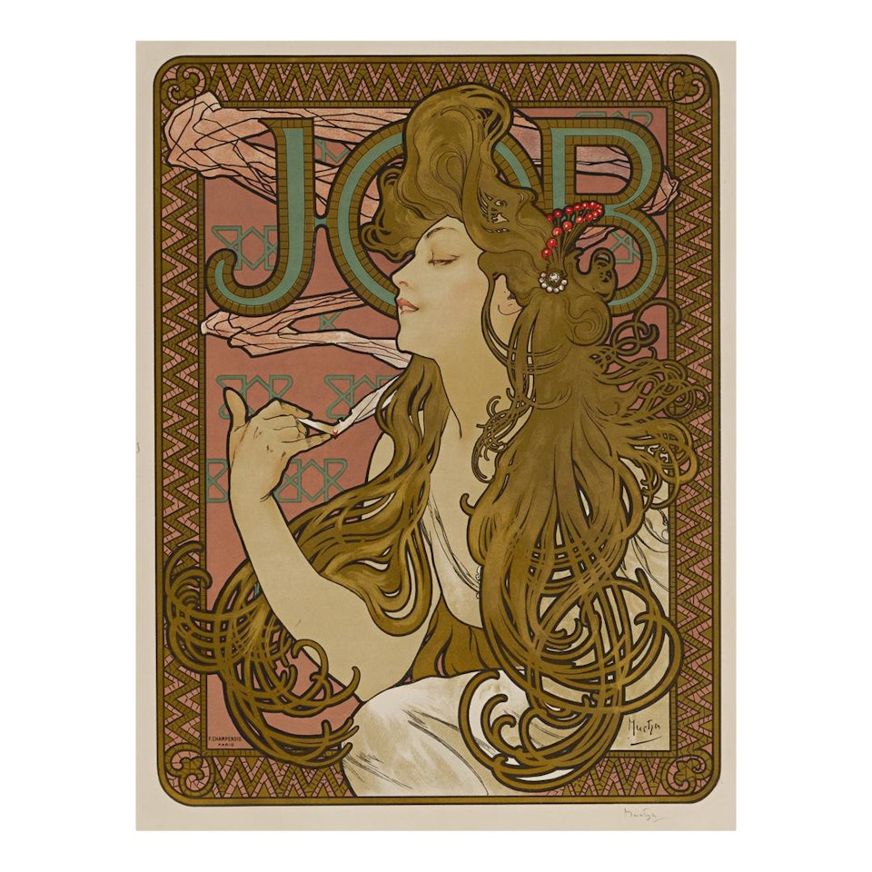 JOB by Alphonse Mucha