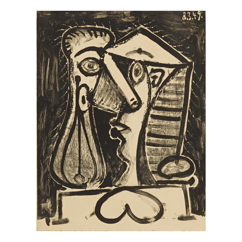 FIGURE COMPOSÉE II (B. 597; M. 166) by Pablo Picasso