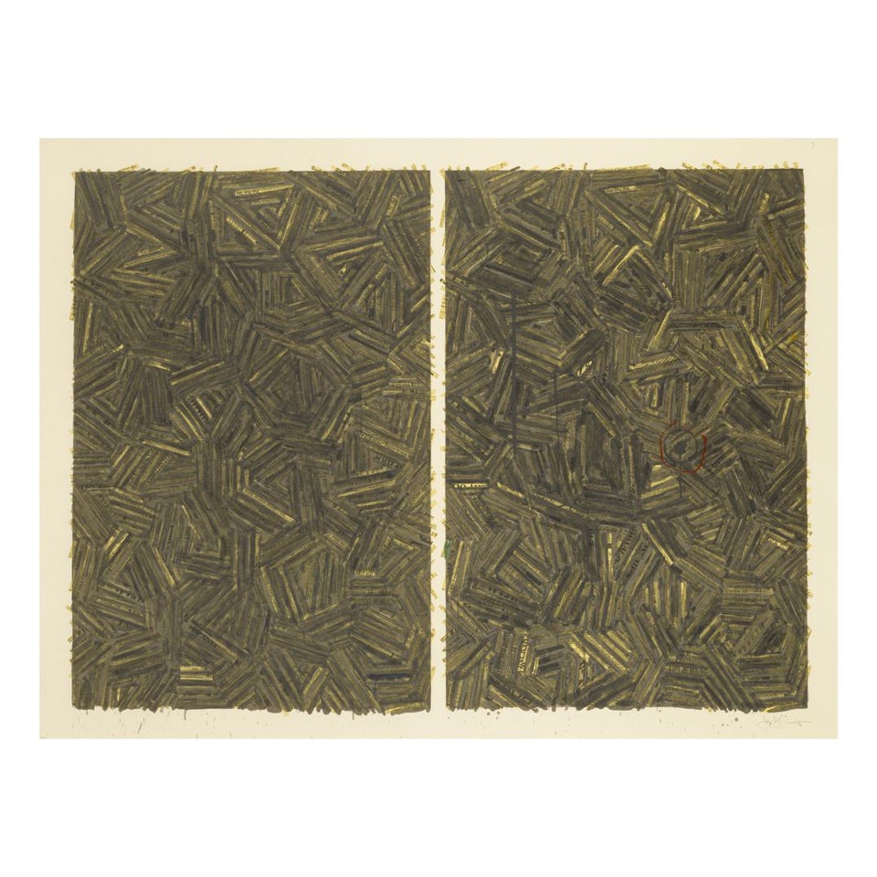 THE DUTCH WIVES (ULAE 196) by Jasper Johns