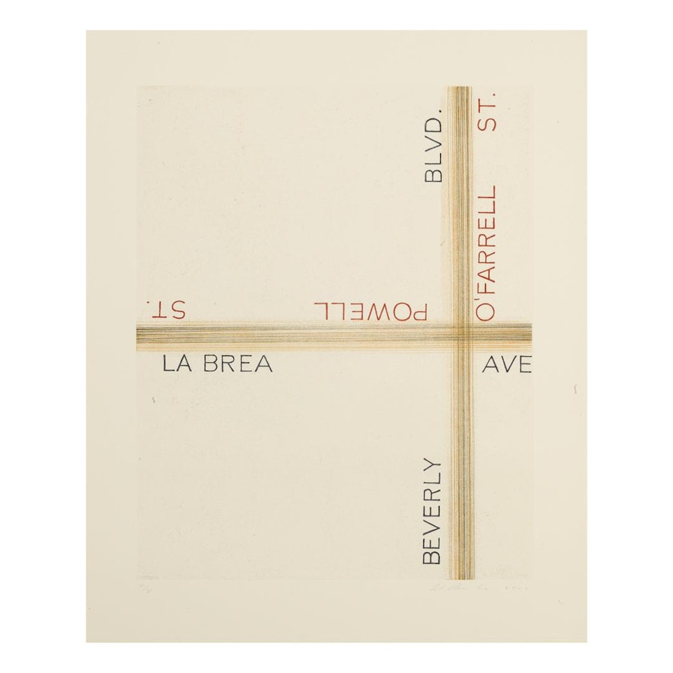 L.A.S.F. #1 by Ed Ruscha