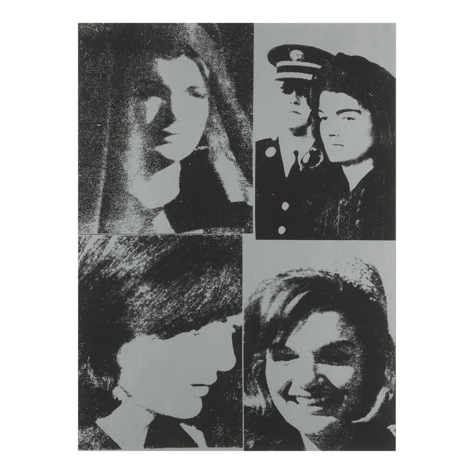 JACQUELINE KENNEDY III (JACKIE III) (F. & S. II.15 by Andy Warhol