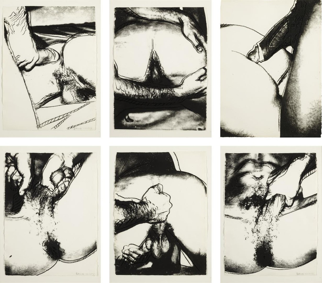 SEX PARTS (F. & S. 172-77) by Andy Warhol