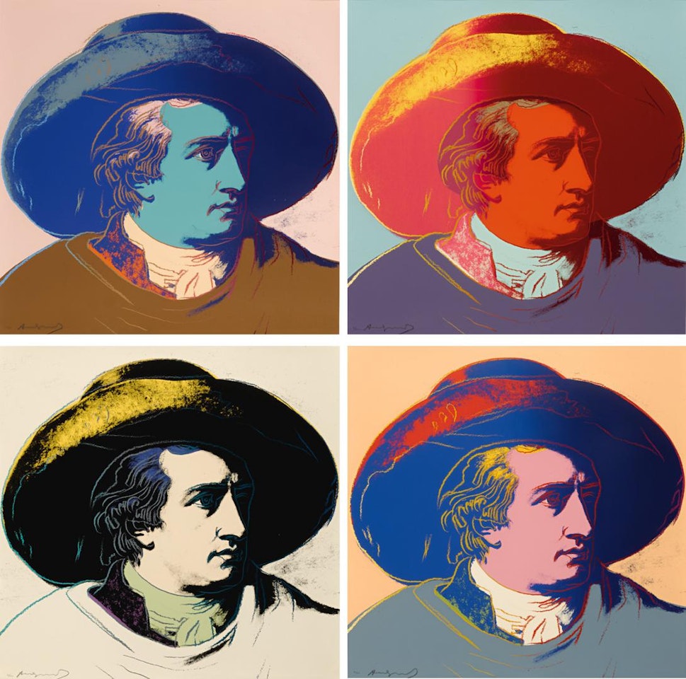 GOETHE (F. & S. II.270-273) by Andy Warhol