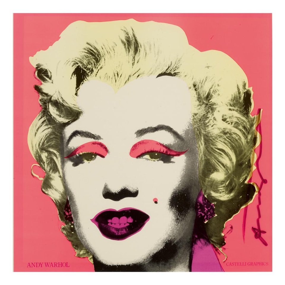 MARILYN (ANNOUNCEMENT) (NOT IN FELDMAN & SCHELLMANN) by Andy Warhol