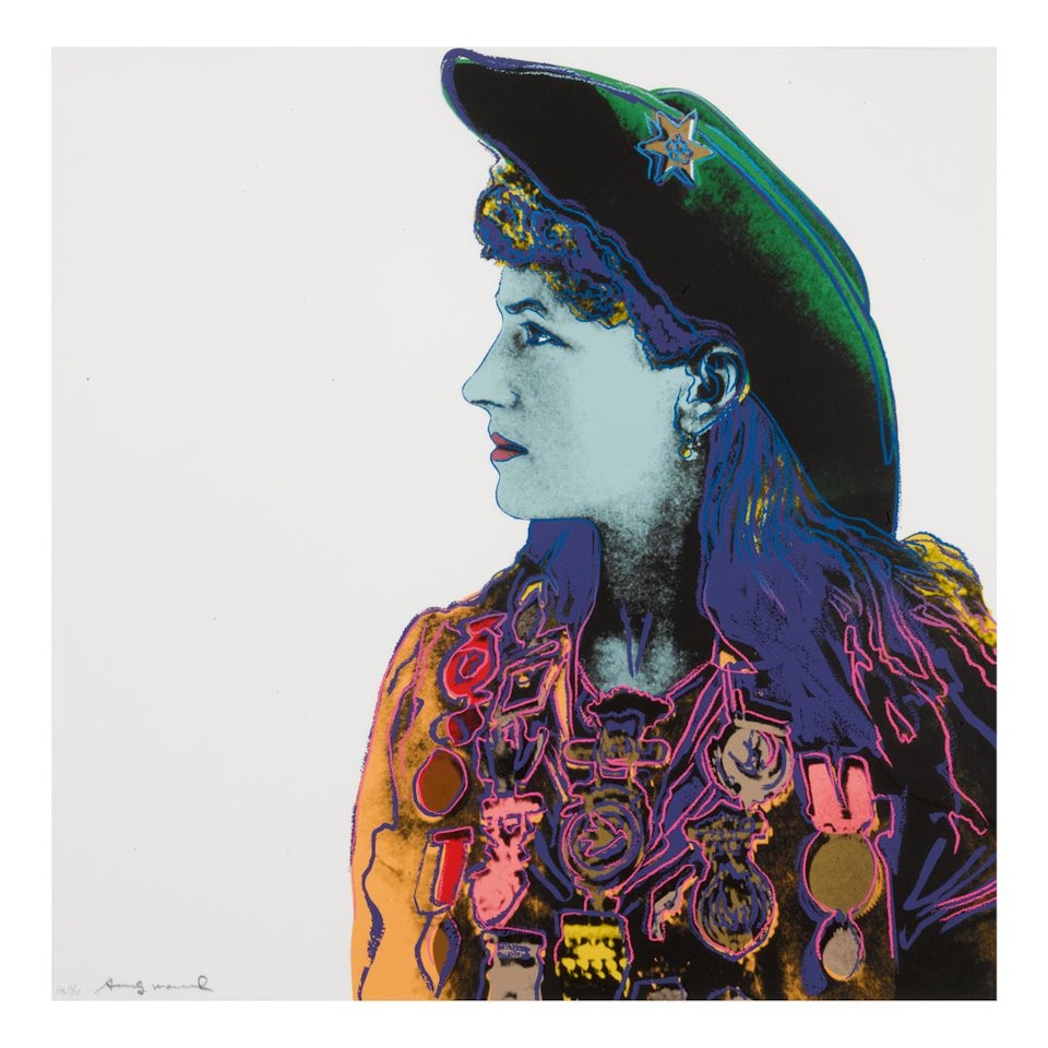 ANNIE OAKLEY (F. & S. II.378) by Andy Warhol