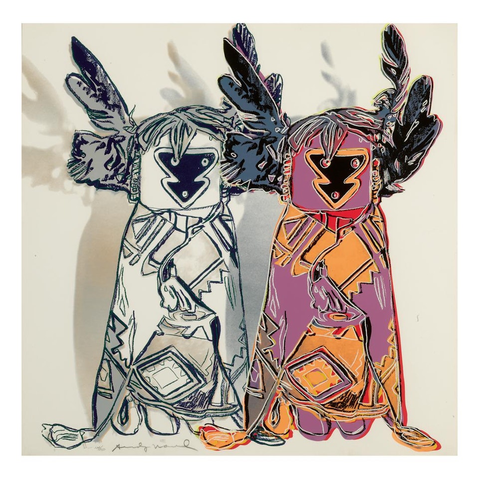 KACHINA DOLLS (F. & S. II.381) by Andy Warhol