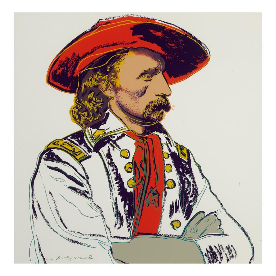 GENERAL CUSTER (F. & S. II.379) by Andy Warhol