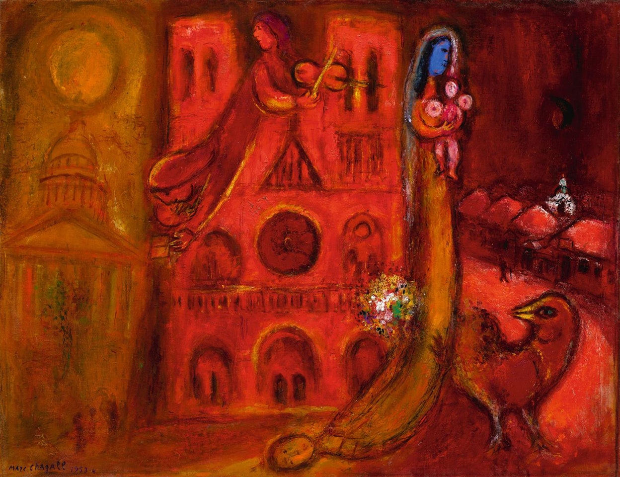 NOTRE-DAME by Marc Chagall