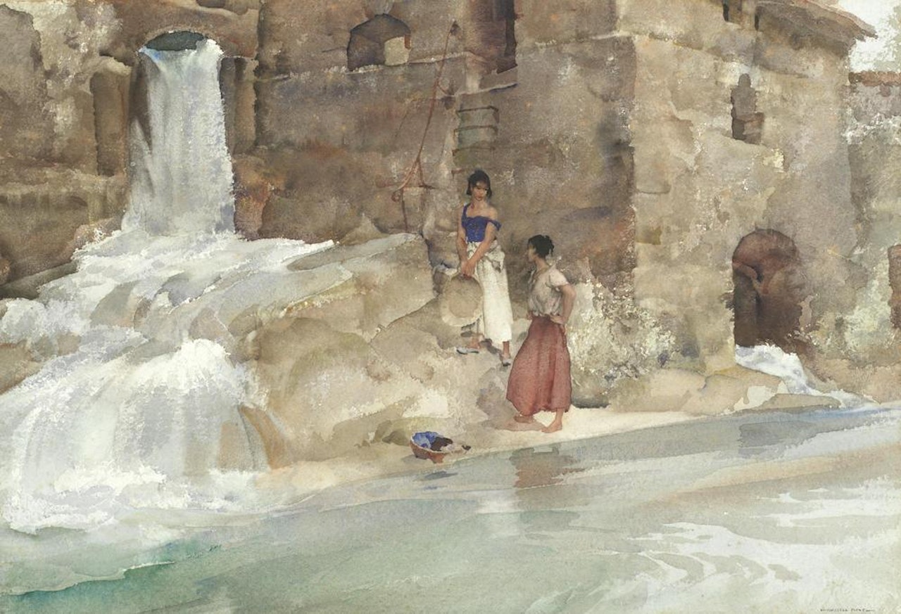'The Miller's Daughters, Geroanne' by William Russell Flint