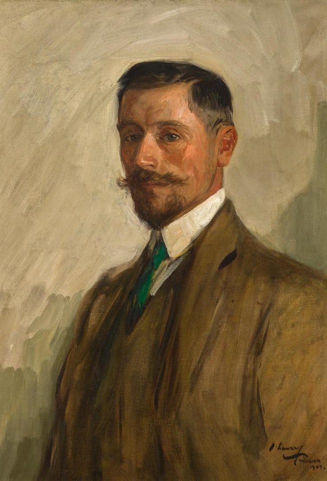 PORTRAIT OF WALTER BURTON HARRIS by John Lavery