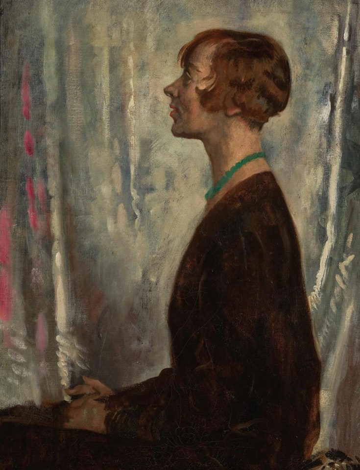 PORTRAIT OF MRS BENDIR by William Orpen