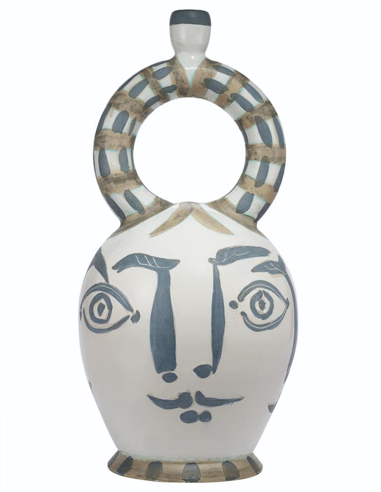 Vase aztèque aux quatre visages (A.R. 401) by Pablo Picasso