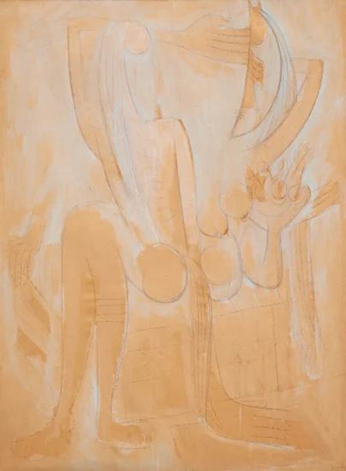 Deux personnages by Wifredo Lam