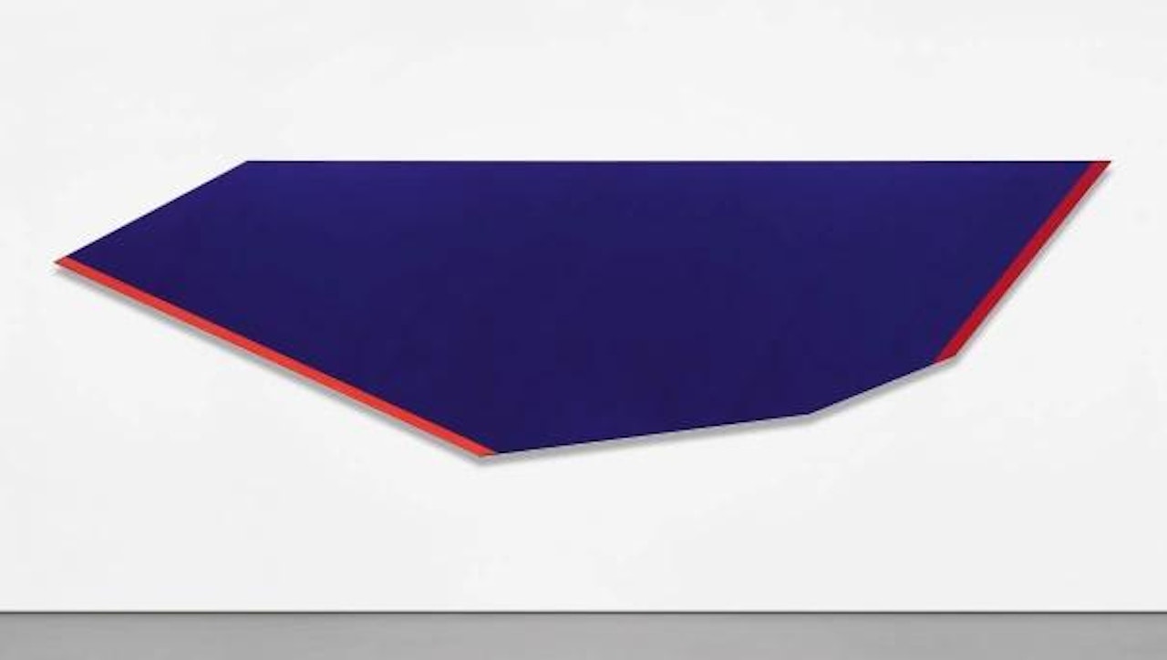 Hot Blue by Kenneth Noland