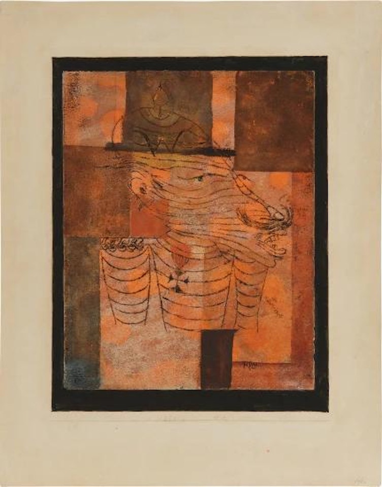 Der Exkaiser by Paul Klee
