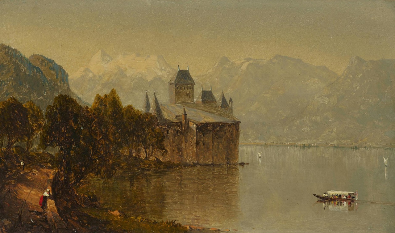 Castle of Chillon by Sanford Robinson Gifford
