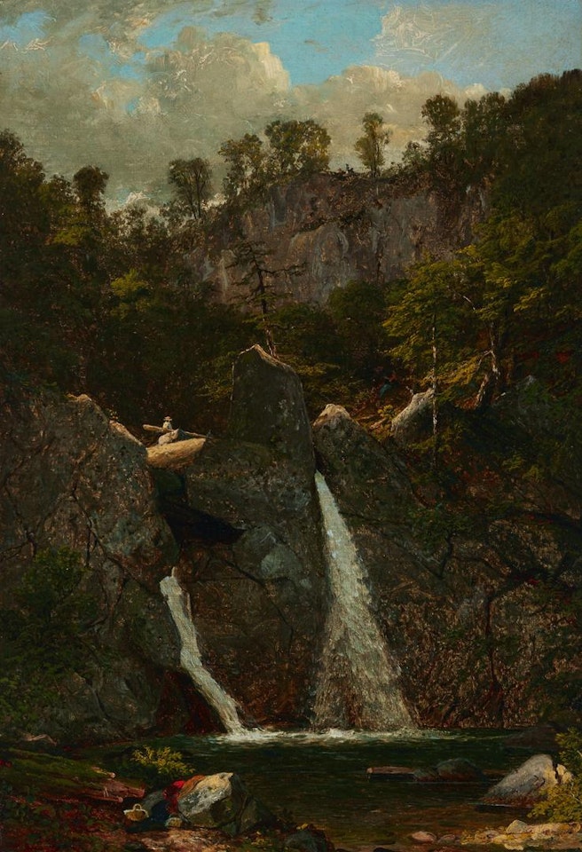 Bash-Bish Falls by John Frederick Kensett
