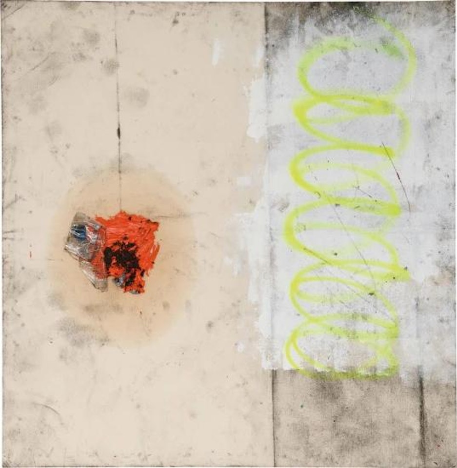 Untitled (synthetic trash paintings) by Oscar Murillo