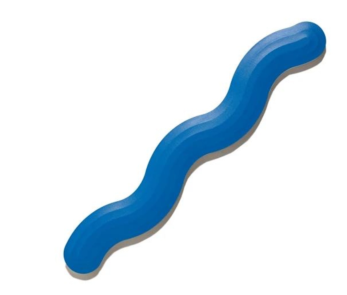 Blue Squiggle by Josh Sperling
