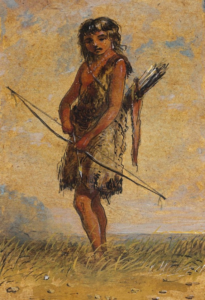 Indian Boy by Alfred Jacob Miller