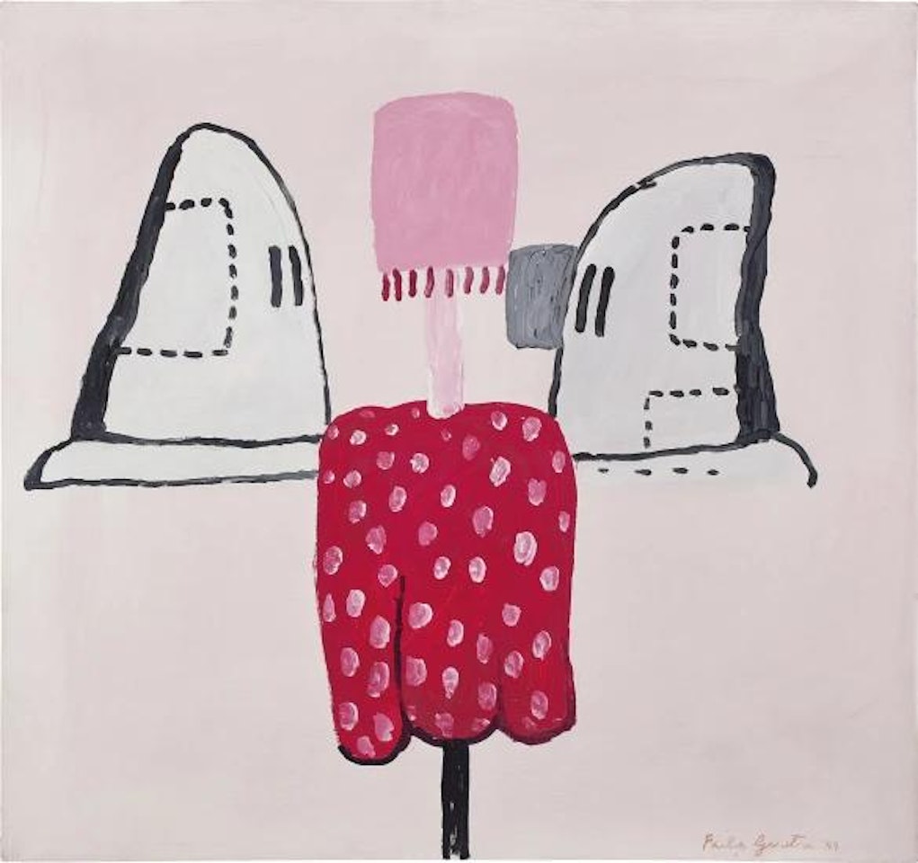 At the Table by Philip Guston