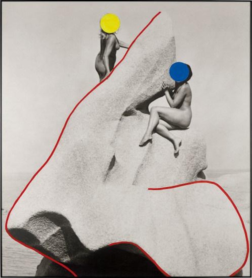 Nose Promontory (With Two Women) by John Baldessari