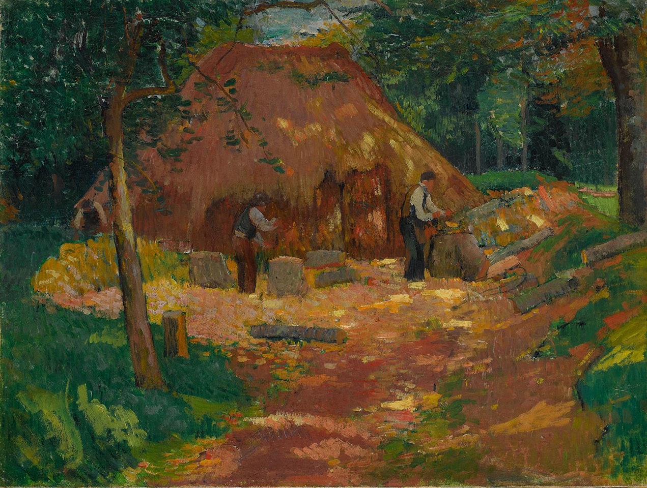LES SABOTIERS by Henry Moret