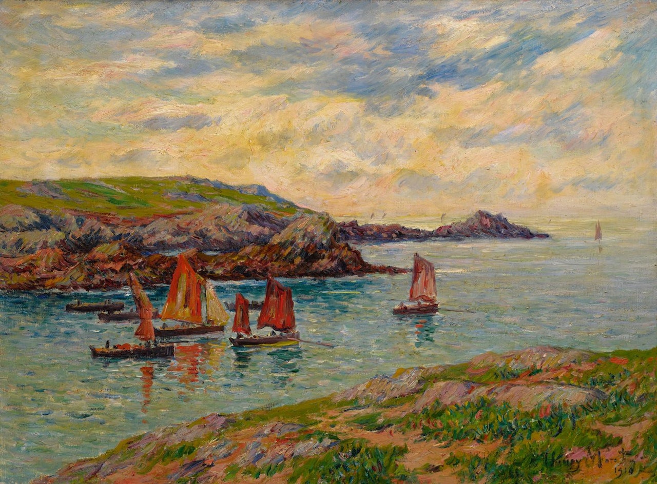 PORSPODER, FINISTÈRE by Henry Moret