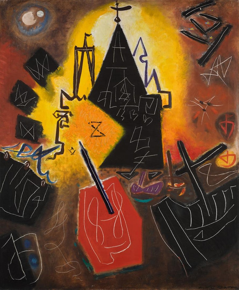 LA TOUR ET LES BATEAUX by André Masson