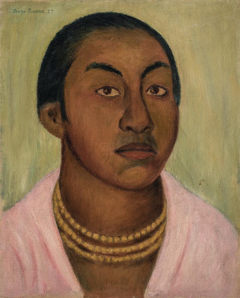 MUJER MEXICANA by Diego Rivera