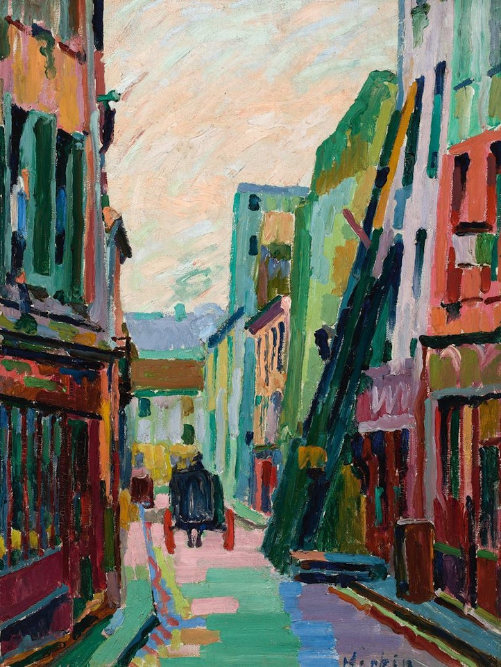 RUE EN CORSE by Auguste Herbin